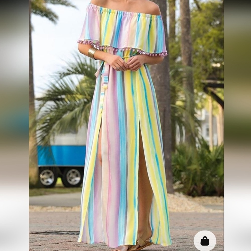 NWT Buddy Love Shelly Unicorn Maxi Dress